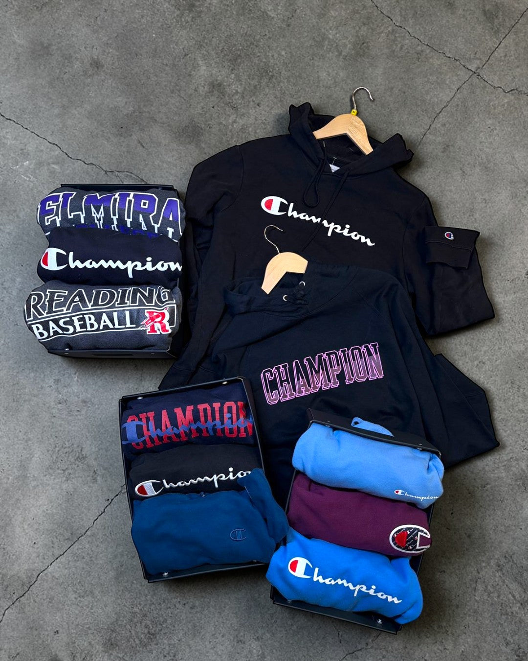 3 Champion Hoodie's Bundle
