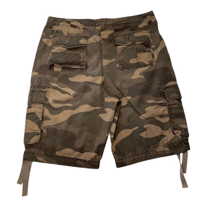 George Camo Drawstring Cargo Shorts