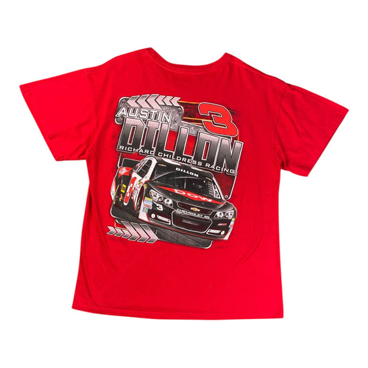 NASCAR Austin Dillon #3 RCR Dow Racing Graphic Red T-shirt