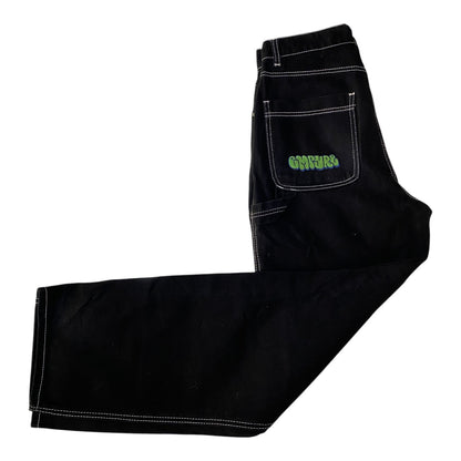 Empyre Tori Contrast Stitch Baggy Skate Pants
