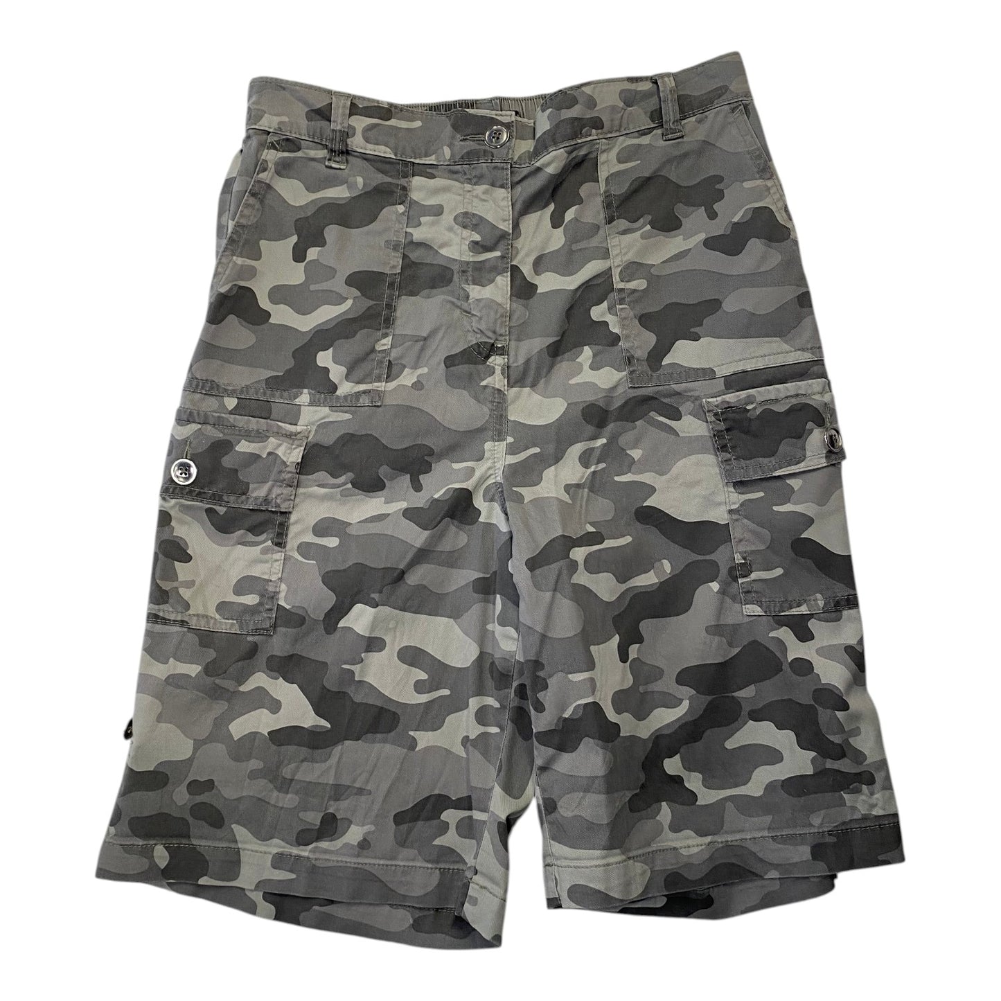 M&S Collection Grey Camo Cargo Shorts