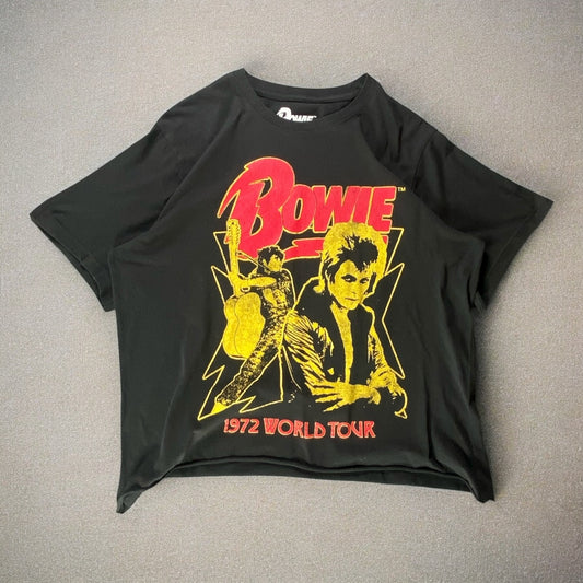 David Bowie World Tour Black T-shirt