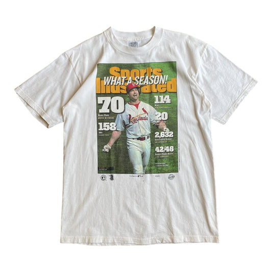 Vintage 1998 MLB Pro Player Mark McGwire T-Shirt