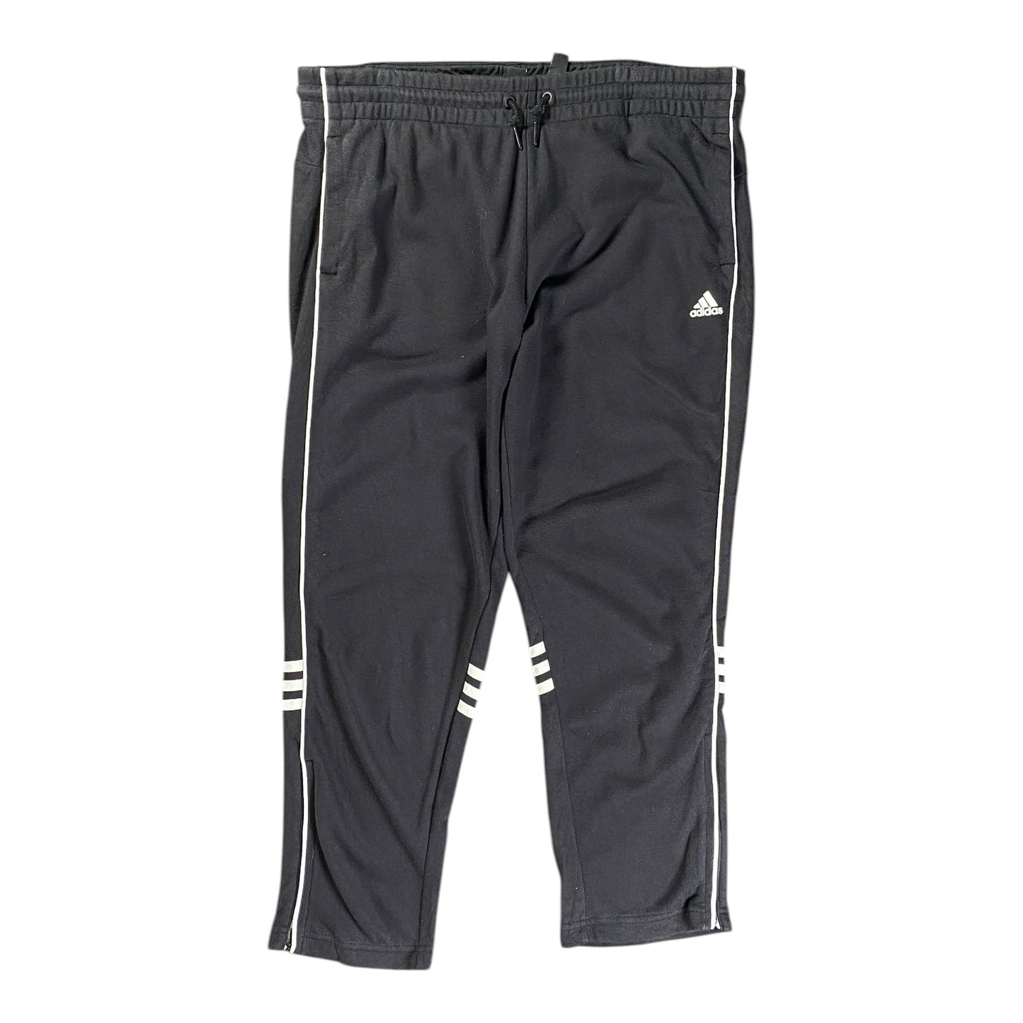Adidas Black Slim Fit Track Pants