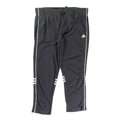 Adidas Black Slim Fit Track Pants