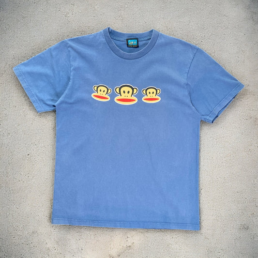 Vintage 90s Paul Frank Center Logo T-shirt