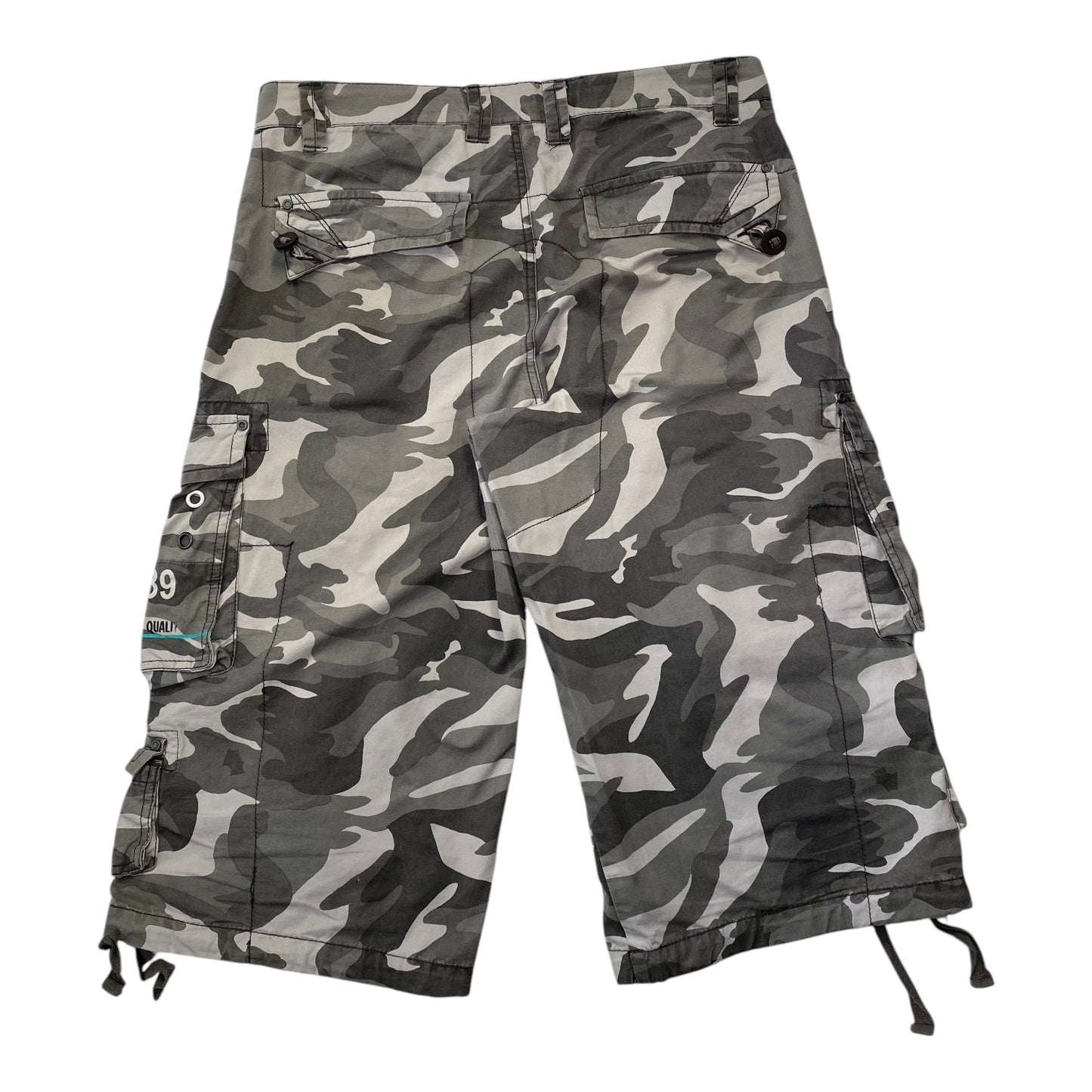 George Grey Camo Tactical Cargo Shorts