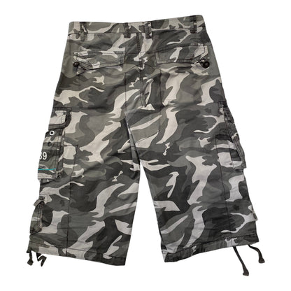 George Grey Camo Tactical Cargo Shorts