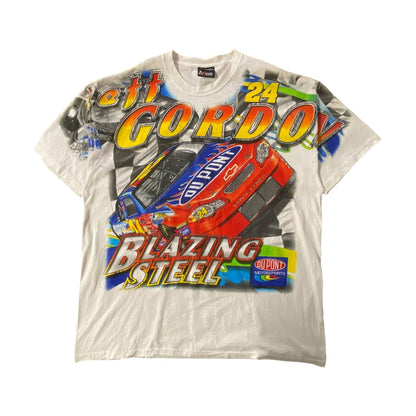 Vintage NASCAR 2001 Jeff Gordon Blazing Steel T-Shirt