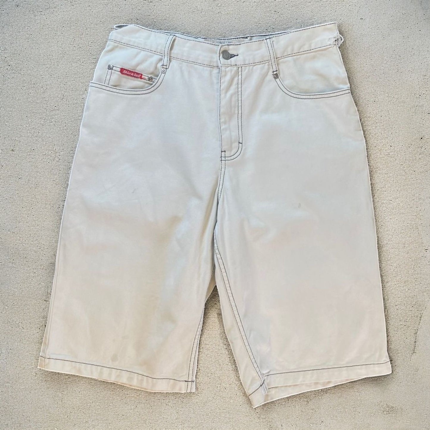 Dickies White Bermuda Jorts