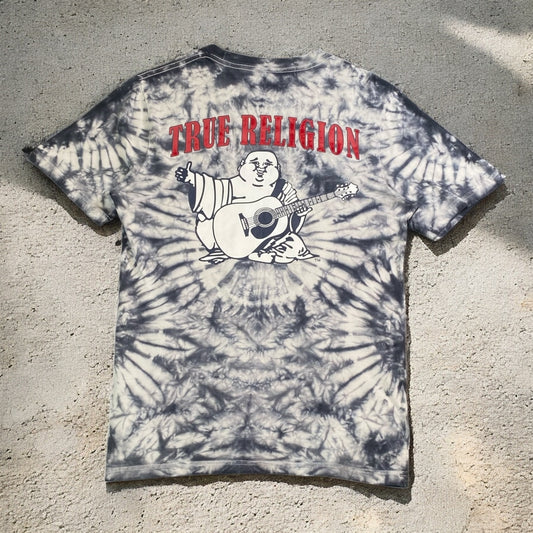 True Religion Black and White Dye T-shirt