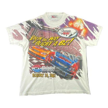 2002 NASCAR Sharpie Bristol Speedway T-shirt