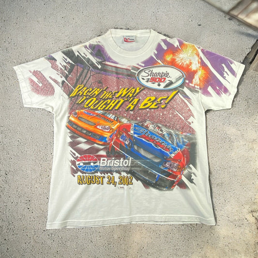 2002 NASCAR Sharpie Bristol Speedway T-shirt