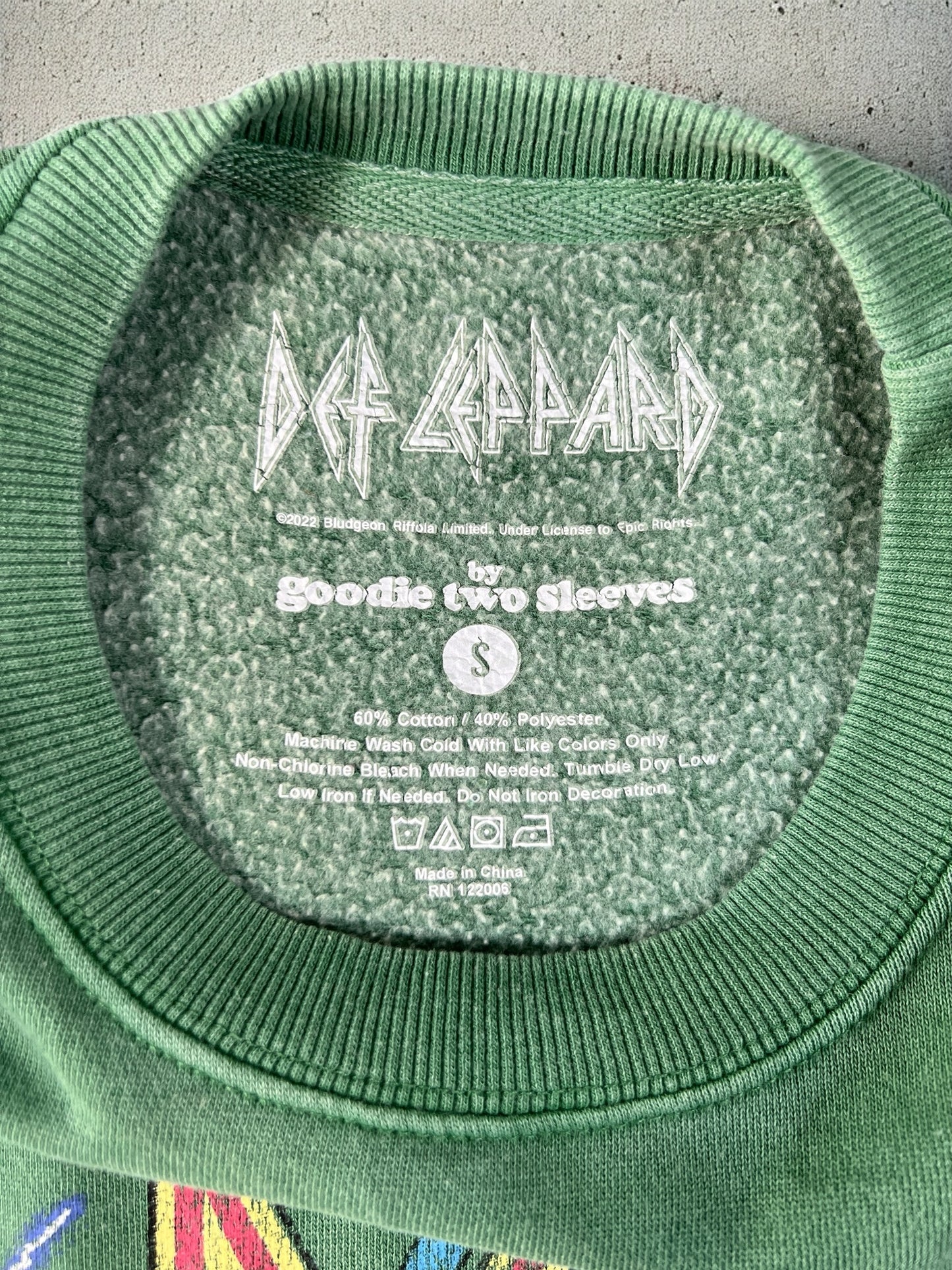 Def Leppard Love Bite Lightning Sweatshirt