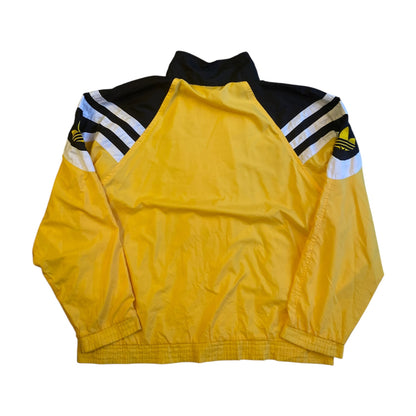 Vintage Adidas Yellow Windbreaker