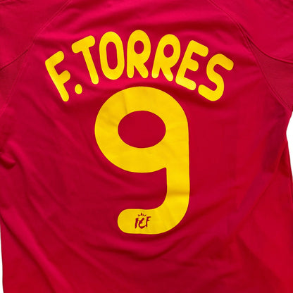 2010 Official Spanish Federation #9 F.Torres Jersey