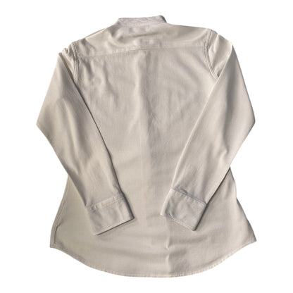 Ralph Lauren White knit Oxford Henley Shirt