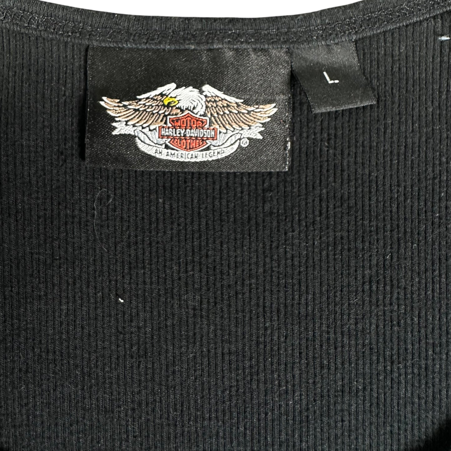 Harley-Davidson Flaming Black Tank Top T-shirt