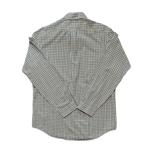 Ralph Lauren Green, Red, Blue & White Chequered Button-Up Shirt