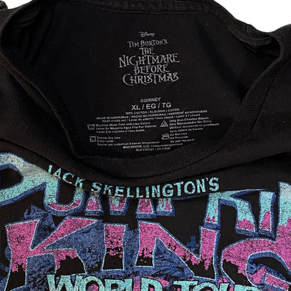 Disney The Nightmare Before Christmas Pumpkin King World Tour T-Shirt