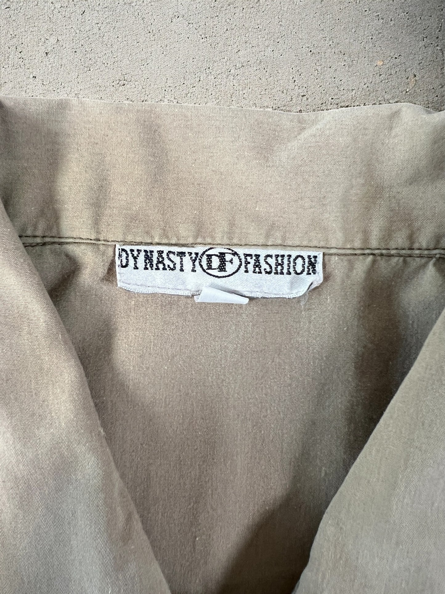 Dynasty Of Fashion Khaki Shirt