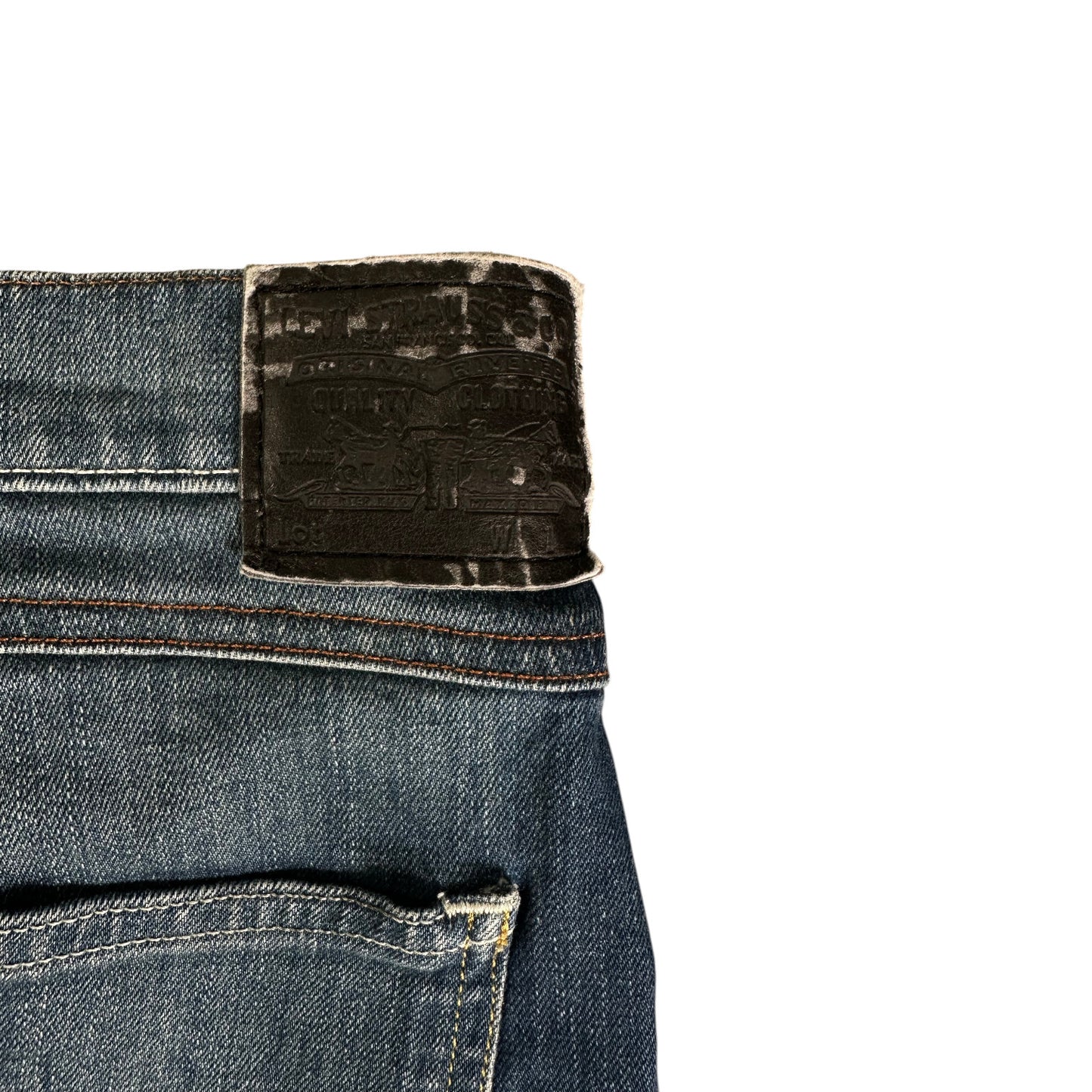 Levi's Blue Mini Skirt