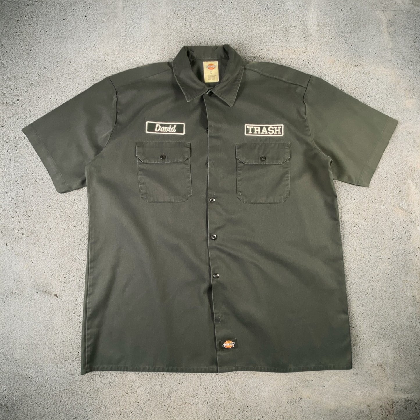 Dickies David Trash Black Shirt