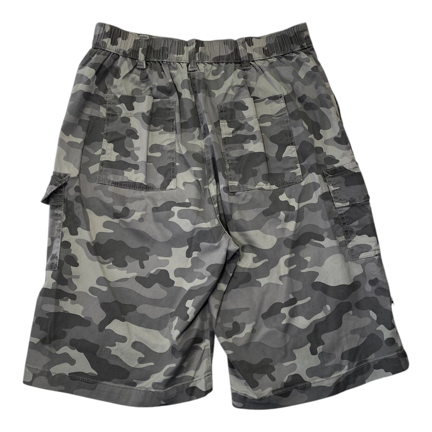 M&S Collection Grey Camo Cargo Shorts