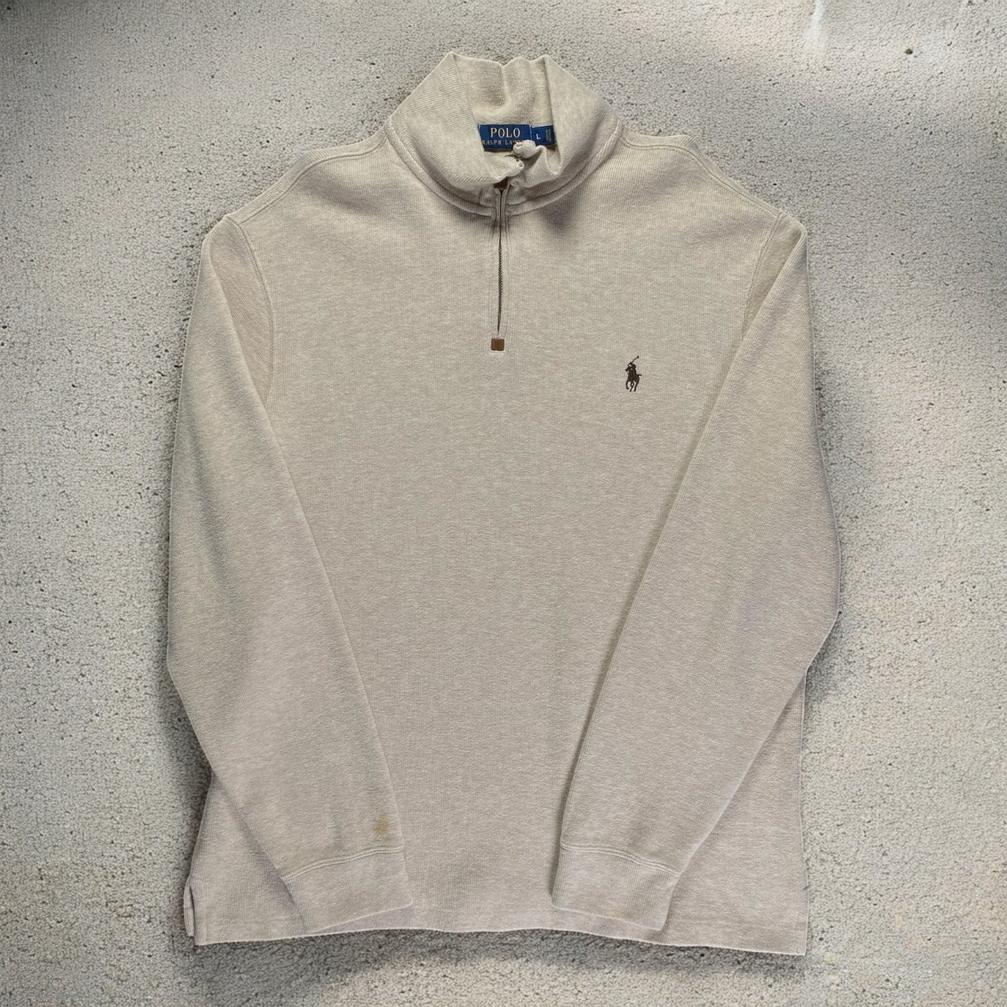Polo Ralph Lauren half-zip Beige Sweatshirt