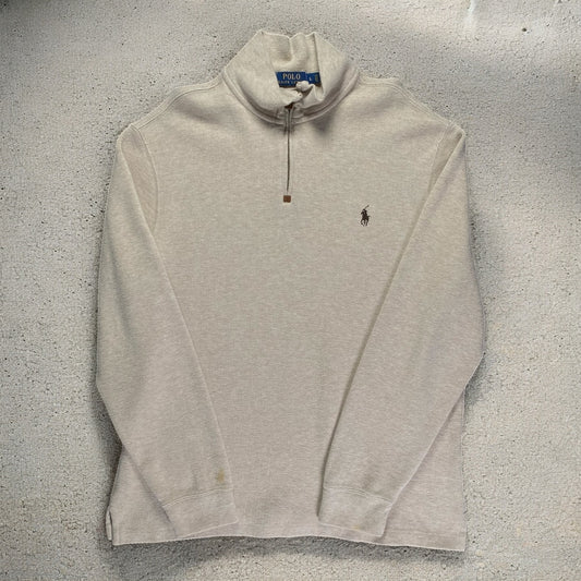 Polo Ralph Lauren half-zip Beige Sweatshirt