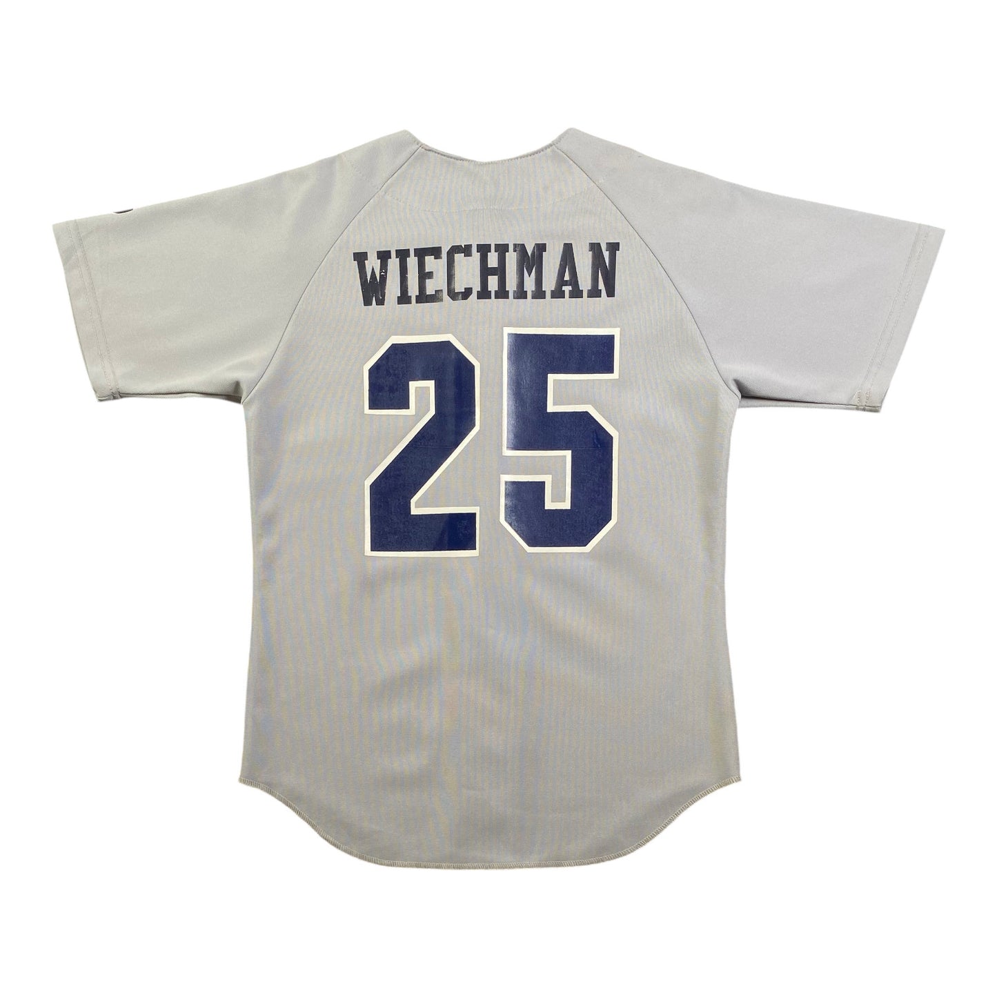 Wilson Youth Dallas Cowboys Deer Park Stars Wiechman Full-Button Gray Jersey