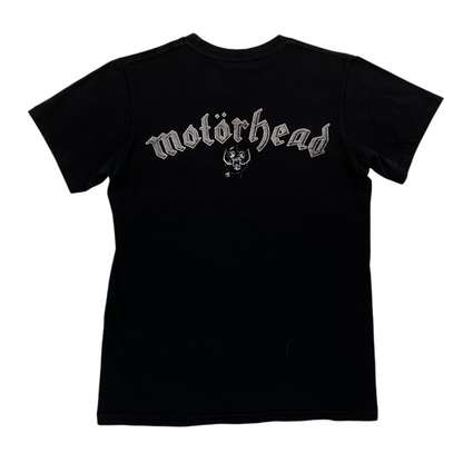 Digg It Thrift & Vintage black Motörhead heavy metal band t-shirt with graphic logo on the back