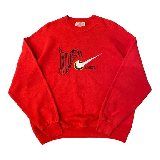 Vintage Red Nike Sports Sweater