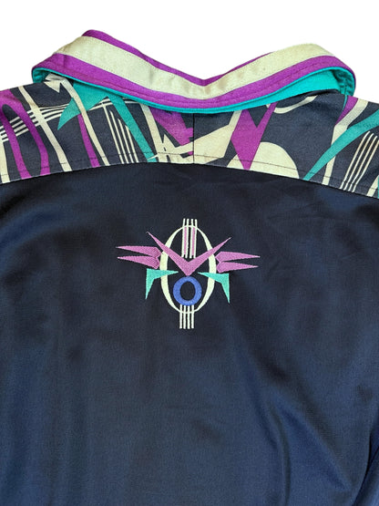 Vintage Lotto Navy & Purple Windbreaker