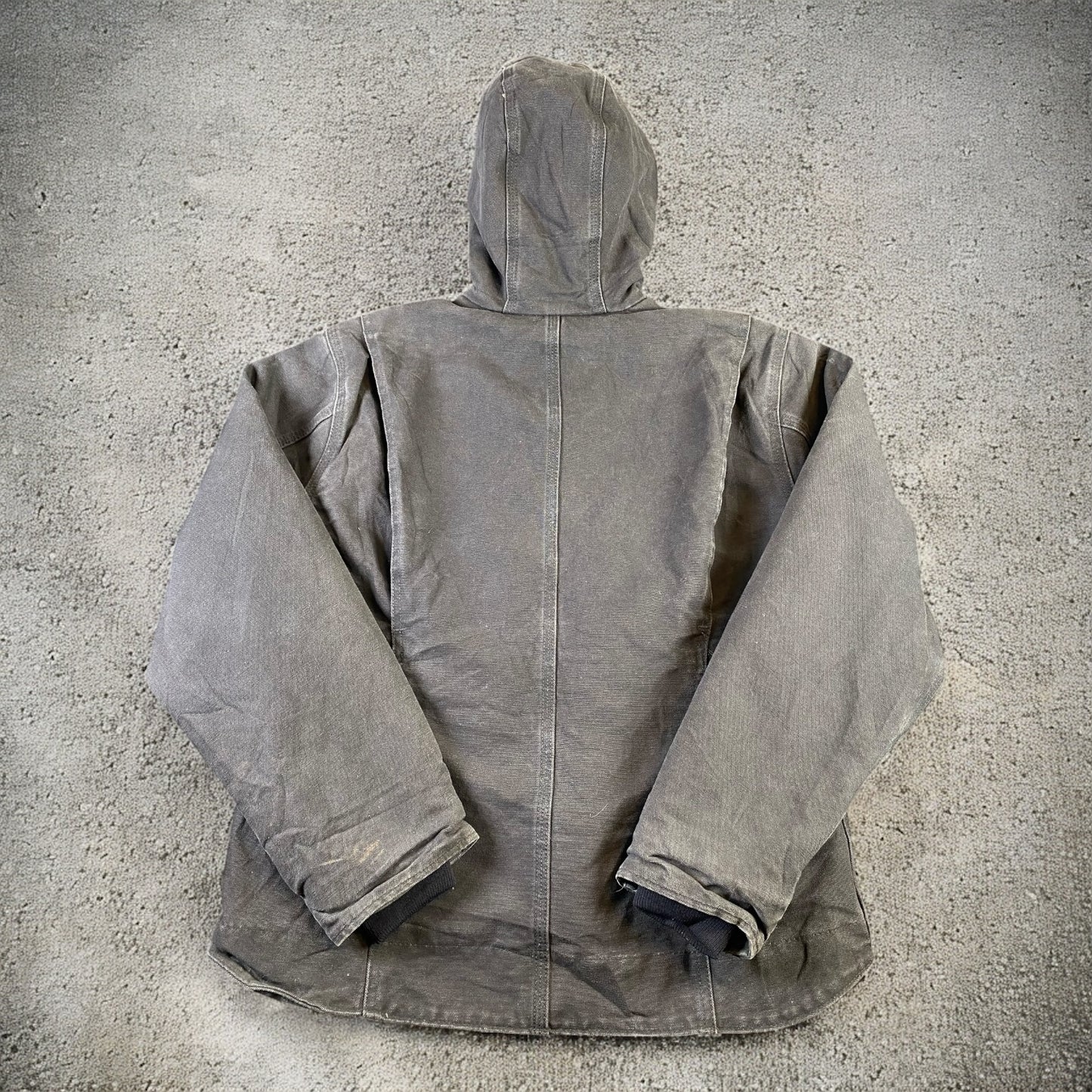 Carhartt Sherpa-Lined Hoodie Black Jacket