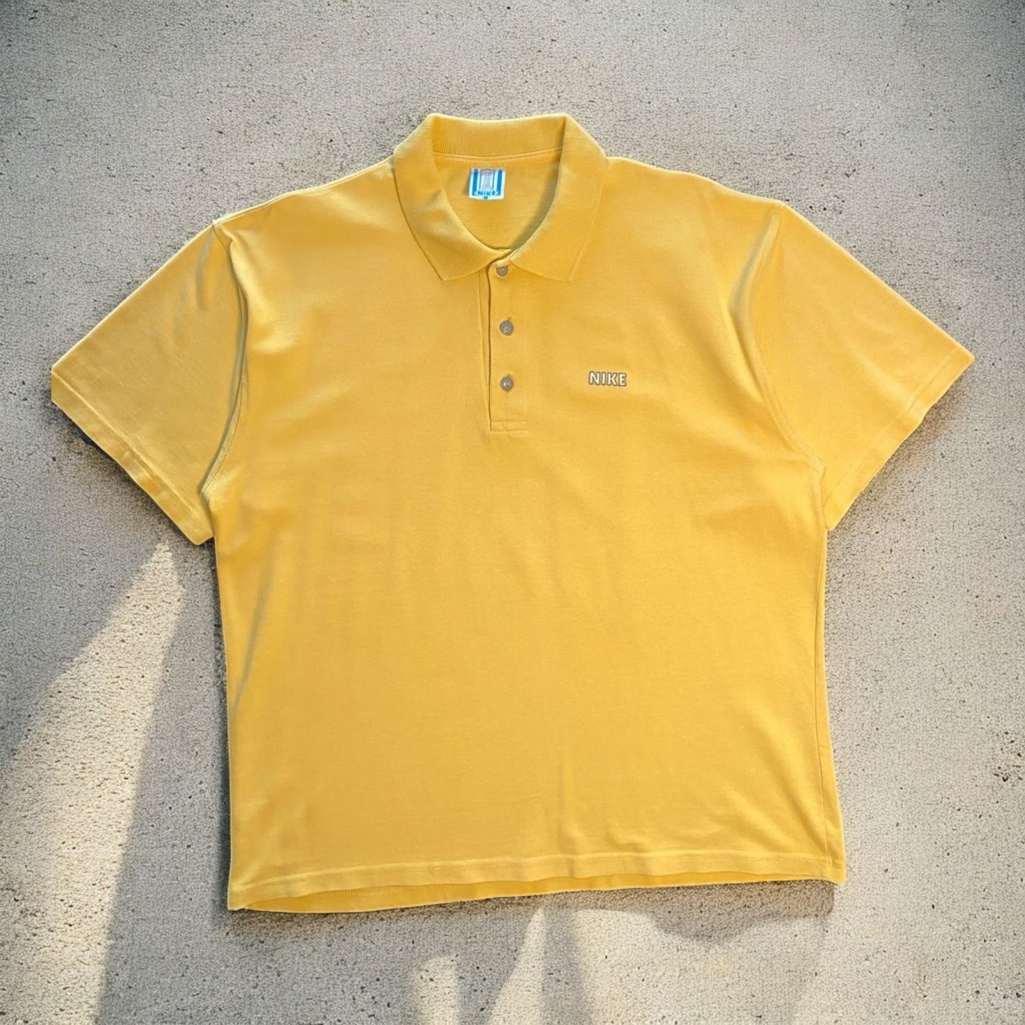 Nike Yellow Polo T-shirt