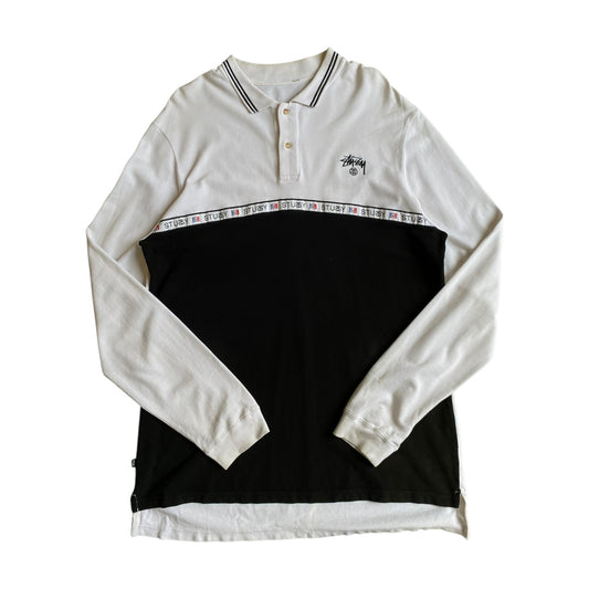 Stussy Long Sleeve Collared T-Shirt