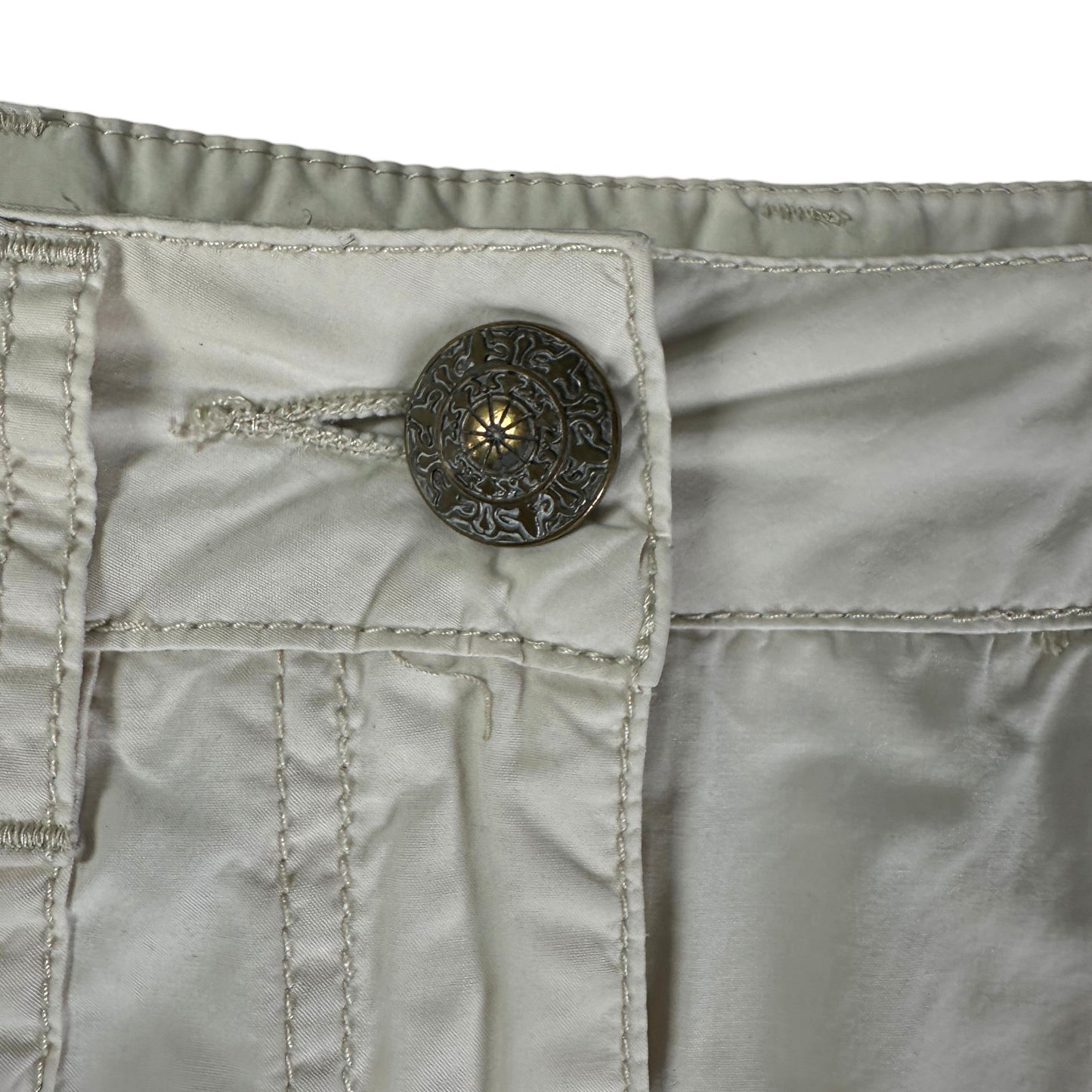 Street One Light Beige Cargo Skirt