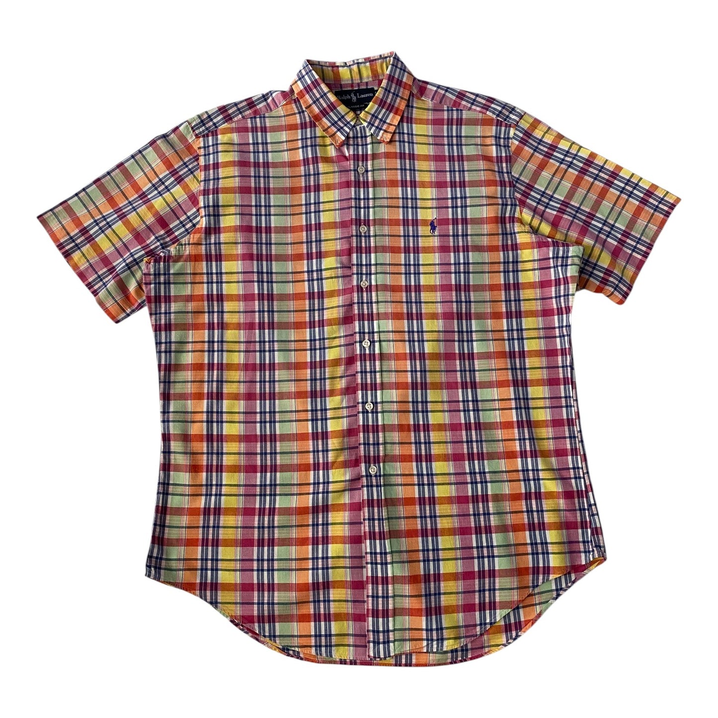 Ralph Lauren Plaid Checkered Button Down Shirt