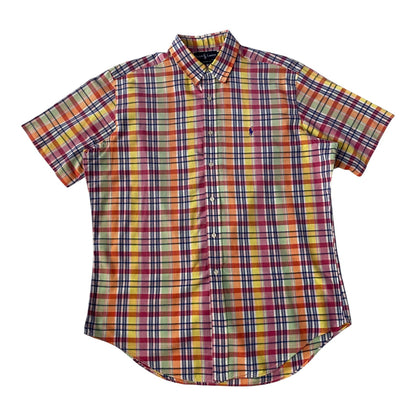 Ralph Lauren Plaid Checkered Button Down Shirt