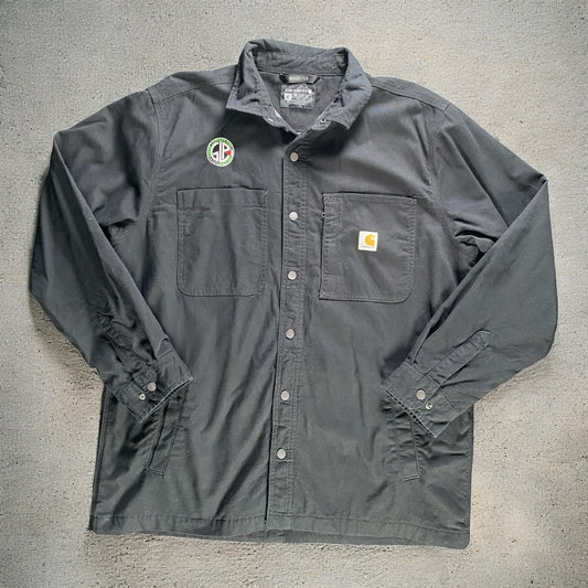 Carhartt Green Lantern Pizza Black Jacket