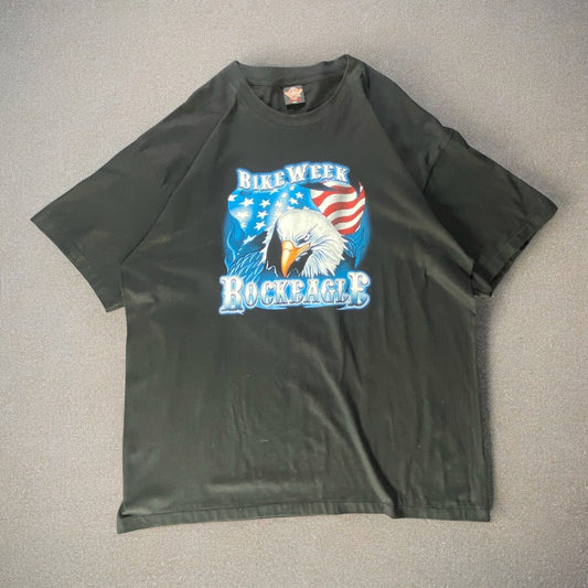 Rock Eagle Bike Week Black T-shirt