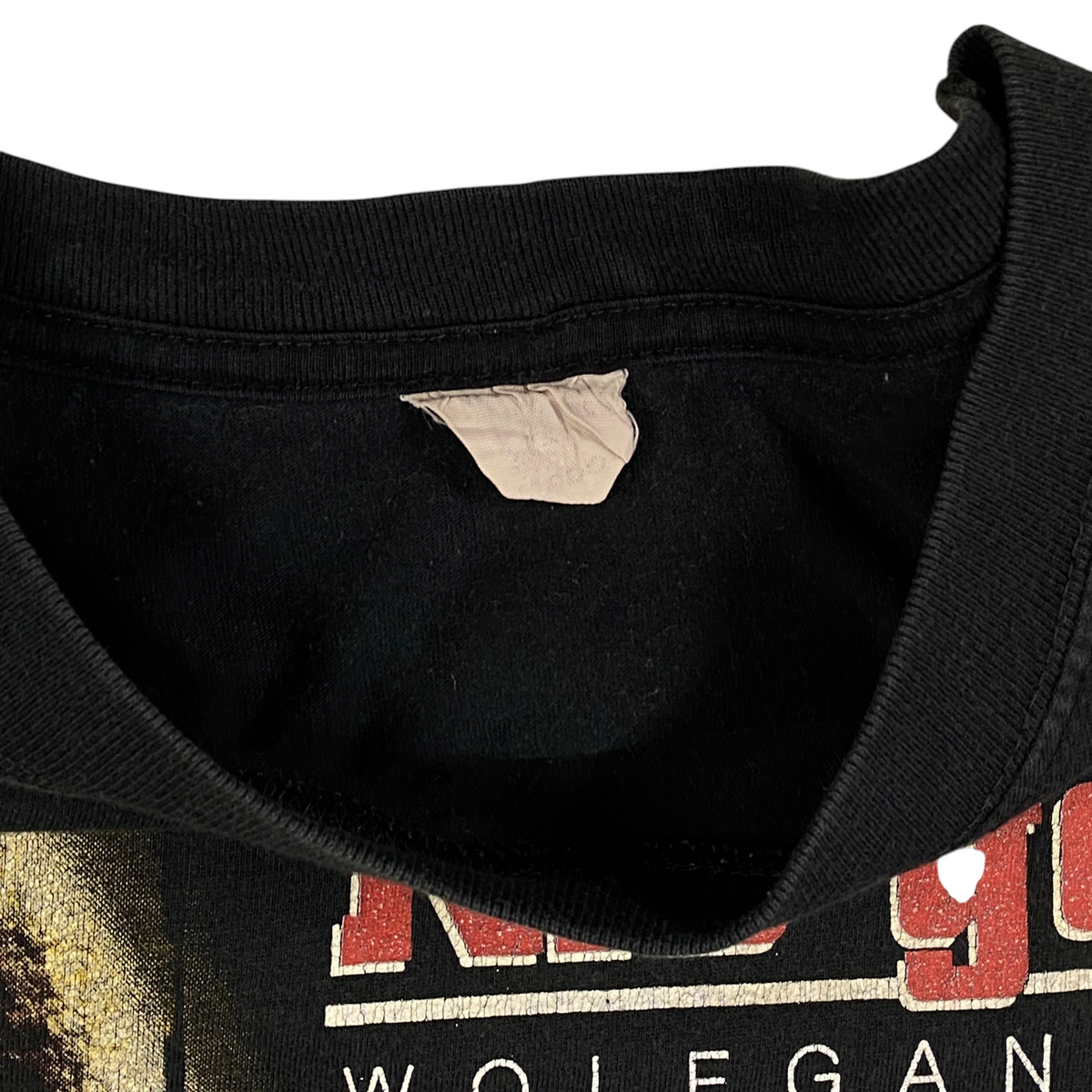 Digg It Thrift & Vintage black vintage Wolfgang Petry Nie Genug band t-shirt with faded collar tag