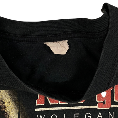 Digg It Thrift & Vintage black vintage Wolfgang Petry Nie Genug band t-shirt with faded collar tag