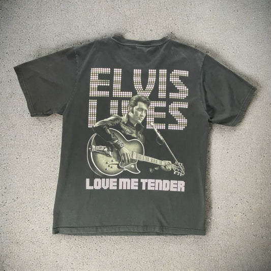 Elvis Presley Love Me Tender Black T-shirt