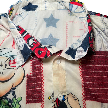 Popeye the Sailor Man Button-Up Shirt