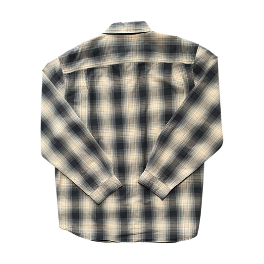 Carhartt Beige & Blue Chequered Button-Up Shirt