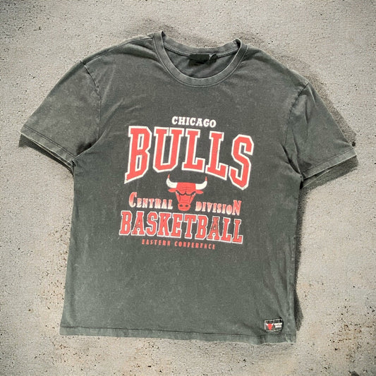 NBA Chicago Bulls Central Division Dark Grey T-shirt