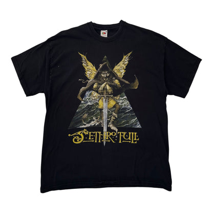 Vintage Jethro Tull European Tour Graphic Black T-shirt