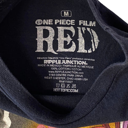 One Piece Red Uta Diva Ripple Junction T-Shirt